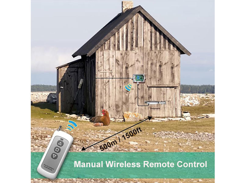 Electric Linear Actuator DIY ProjectChicken Coop Automatc Door