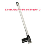 10 Inch 250MM Max 6000N Industrial Linear Actuator Built-in Hall Effect Sensor (Model 0041532-1)