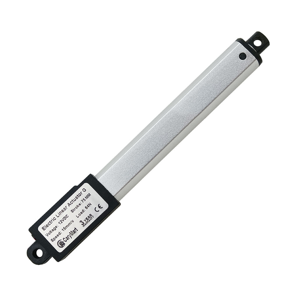 75MM 6V 12V Micro Electric Linear Actuator Max Thrust 42 lbs 188N 19Kg