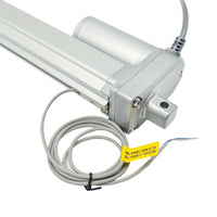 20 Inches 500MM 12V 24V Electric Linear Actuator Adjustable Stroke Max Thrust 450 lbs 2000N 200Kgs (Model 0041699)