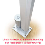 2 Inch 50MM 12V 24V Electric Linear Actuator With Built-in Potentiometer Max Thrust 2000N (Model 0041501-2)