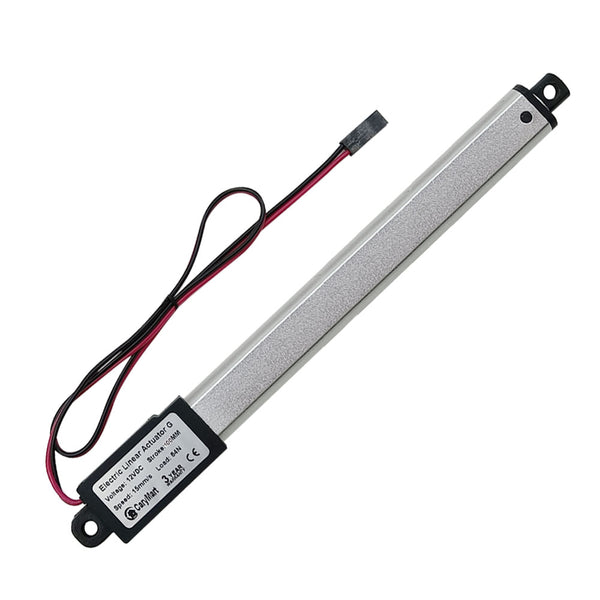 Mini Elektrische Lineaire Actuator Slag 50mm, 12 Volt DC IP54 Waterdichte Motion Actuator voor Bank Massage Recliner TV Tafel Kast Venster Lift Domotica (Stuwkracht 90N Snelheid 9,5 mm/s Mini Elektrische Lineaire Actuator Slag 50mm, 12 Volt DC IP54 Waterdichte Motion Actuator voor Bank Massage Recliner TV Tafel Kast Venster Lift Domotica (Stuwkracht 90N Snelheid 9,5 mm/s