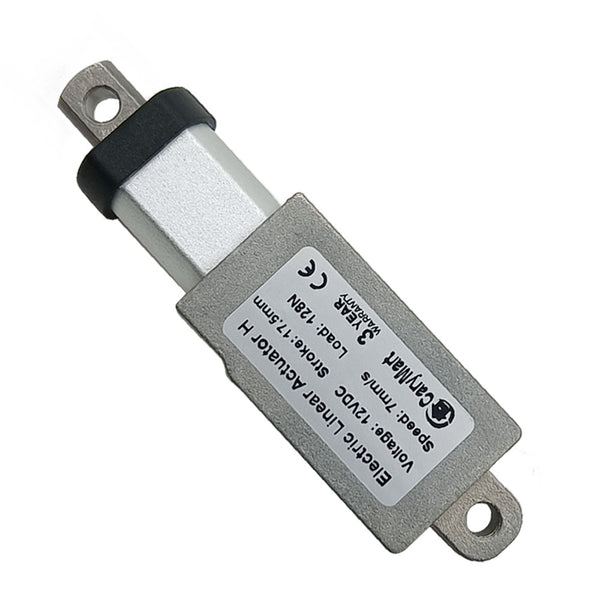 DC 6V 12V 24V Micro Electric Linear Actuator 17.5MM Max Thrust 42 lbs 188N 19Kgs (Model 0041642)