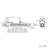 12V 24V High Performance Linear Actuator F One-Control-Four Synchronous Control Kit (Model 0043056)