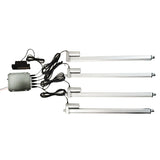 12V / 24V One-Control-Four Mini Industrial Linear Actuator Synchronous Control Kit with NO Magnetic Switches (Model 0043050-4)