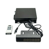 12V / 24V One-Control-Four Mini Industrial Linear Actuator Synchronous Control Kit with NO Magnetic Switches (Model 0043050-4)