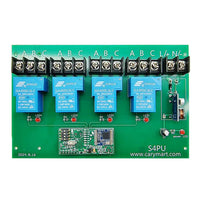 15000ft Long Range Remote Control Kit With Four 30A NO NC Relay Output (Model 0020110)