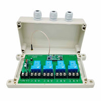 15000ft Long Range Remote Control Kit With Four 30A NO NC Relay Output (Model 0020110)