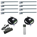 Eight 1500MM Heavy Duty Linear Actuator C Synchronous Control Kit