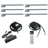Six 1500MM Heavy Duty Linear Actuator C Synchronous Control Kit