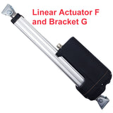 16 Inches 400MM 12V 24V High Performance Linear Actuator Thrust 2700 lbs 12000N 1200Kgs (Model 0041608)