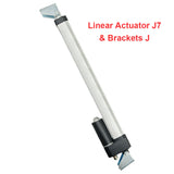 Max Thrust 3500N Cellar Door Linear Actuator IP67 Rating Waterproof & Low Noise – 16 Inch 400MM Stroke (Model 0041940-7)