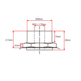 Linear Actuator F Rear Mounting Connector Customization (Model 0044112)