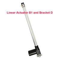 14 Inch 350MM Max 6000N Industrial Linear Actuator Built-in Hall Effect Sensor (Model 0041533-1)