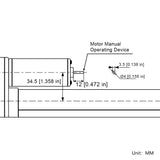 Manual Operating Handwheel for Electric Linear Actuator A (Model 0044141)