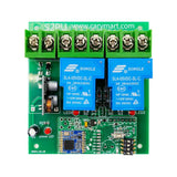 15000 Feet Lora Wireless Remote Control Waterproof Switch 2 High Power Relay Output (Model 0020105)