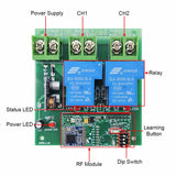 5000 Meters Wireless Remote Control Kit With 12V 24V 30A DC Input Output (Model 0020115)