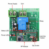 Super-Far Distances DC Voltage Output Wireless Remote Control Switch (Model 0020114)