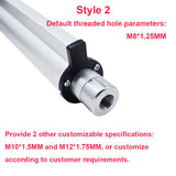 4 In 100MM Adjustable Stroke Industrial Linear Actuator with NC Magnetic Reed Switch (Model 0041512-4)