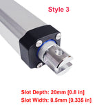 3500N Adjustable-Stroke Linear Actuator Remote Kit – IP67 Waterproof with Electronic Magnetic Sensors (Model 0043084-3)