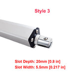 2000N Mini Industrial Linear Actuator Remote Control Kit with NC Magnetic Reed Switches (Model 0043083-4)
