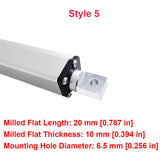 2000N Mini Industrial Linear Actuator Remote Control Kit with NC Magnetic Reed Switches (Model 0043083-4)