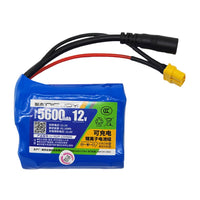 12V 5600mAh Lithium Battery Pack With Rechargeable Function (Model 0010203)