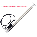 2 Inches 50MM Stainless Steel Tubular Linear Actuator – 800N Quiet Operation for Furniture & Industrial Automation (Model 0041962)