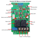 2000N Mini Industrial Linear Actuator Remote Control Kit with NC Magnetic Reed Switches (Model 0043083-4)