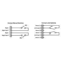 200w 400w dc motor linear actuator wireless controller