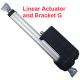 200MM Adjustable-Stroke Linear Actuator with NC Reed Switches | 12000N Capacity for Heavy Industrial  (Model 0041604-4)