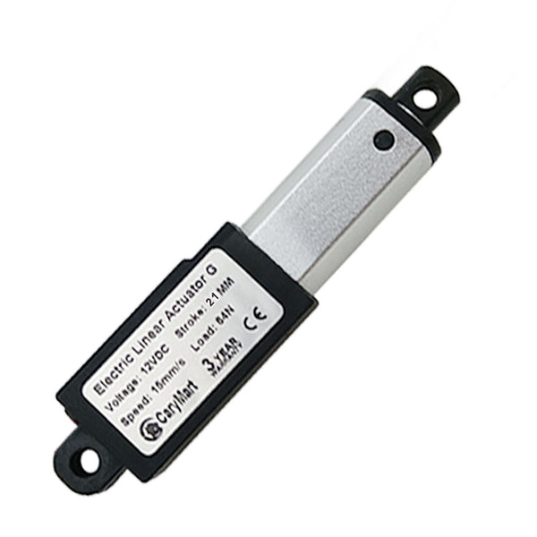 DC 6V 12V 24V Household Miniature Linear Actuator 21MM Max Thrust 42 lbs 188N 19Kgs (Model 0041623)