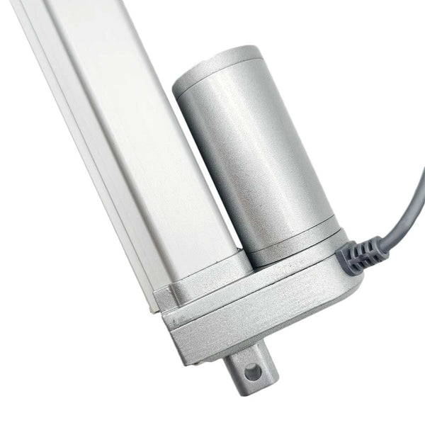 Lineaire aandrijving, 12 V DC, lineaire actuator, 500 mm slag, elektromotor, 600 kg druk, 400 kg trekkracht, IP44 beschermingsklasse Lineaire aandrijving, 12 V DC, lineaire actuator, 500 mm slag, elektromotor, 600 kg druk, 400 kg trekkracht, IP44 beschermingsklasse