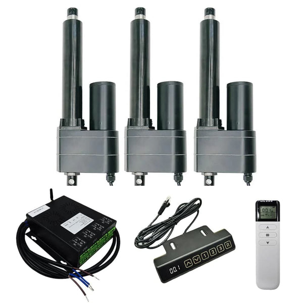 50MM-600MM Heavy Duty Linear Actuator C One-Control-Three Synchronous Control Kit