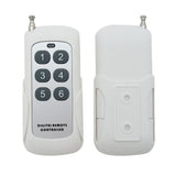 6 Buttons 500M Wireless Remote Control / Transmitter (Model 0021013)