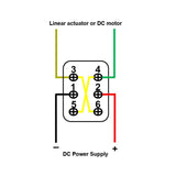 Linear Actuator Momentary Control Handle / Hand Held Controller