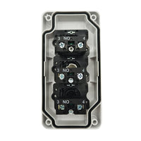 UP STOP DOWN Push Button Manual Switch with Waterproof Case (Model 0040024)