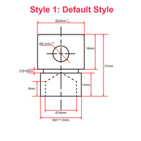 Quiet & Waterproof Linear Actuator One-Control-Three Synchronous Control Kit (Model 0043066)