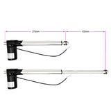 4 Inches 100MM 12V 24V Industrial Linear Actuator Max Thrust 1300 lbs 6000N 600Kgs (Model 0041512)