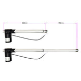 6 Inches 150MM 12V 24V Industrial Linear Actuator Max Thrust 1300 lbs 6000N 600Kgs (Model 0041531)