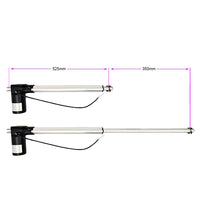14 Inches 350MM 12V 24V Industrial Linear Actuator Max Thrust 1300 lbs 6000N 600Kgs (Model 0041533)