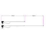 32 Inches 800MM 12V 24V Industrial Linear Actuator Max Thrust 1300 lbs 6000N 600Kgs (Model 0041518)