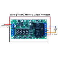 Infinite Loop Delay Module For Linear Actuator or Motor