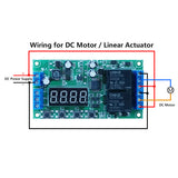 Infinite Loop Delay Module For Linear Actuator or Motor
