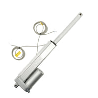 4 Inches 100MM 12V 24V Electric Linear Actuator Adjustable Stroke Max Thrust 450 lbs 2000N 200Kgs (Model 0041691)