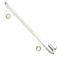 24 Inches 600MM 12V 24V Electric Linear Actuator Adjustable Stroke Max Thrust 450 lbs 2000N 200Kgs (Model 0041700)