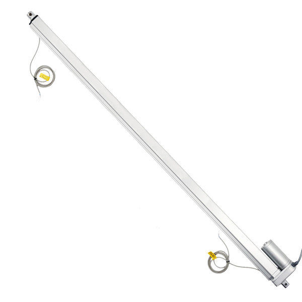 28 Inches 700MM 12V 24V Electric Linear Actuator Adjustable Stroke Max Thrust 450 lbs 2000N 200Kgs (Model 0041701)