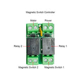 2000N Mini Industrial Linear Actuator Remote Control Kit with Adjustable Magnetic Switch Sensors (Model 0043083-3)