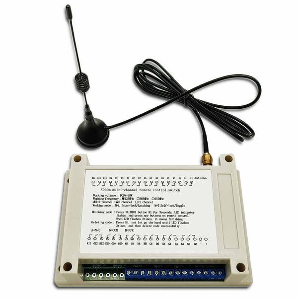 Long Distance Radio Control 5000 Meters Long Range Wireless Remote Control Kit With 8 Channels Dry ...