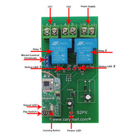 5000 Meters Wireless Remote Control Kit With 6V 9V 12V 24V 30A DC Input Output (Model 0020115)